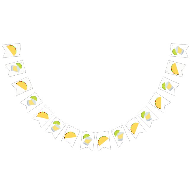 Bandeirinha Partido Tacos e Tequila (Todos)