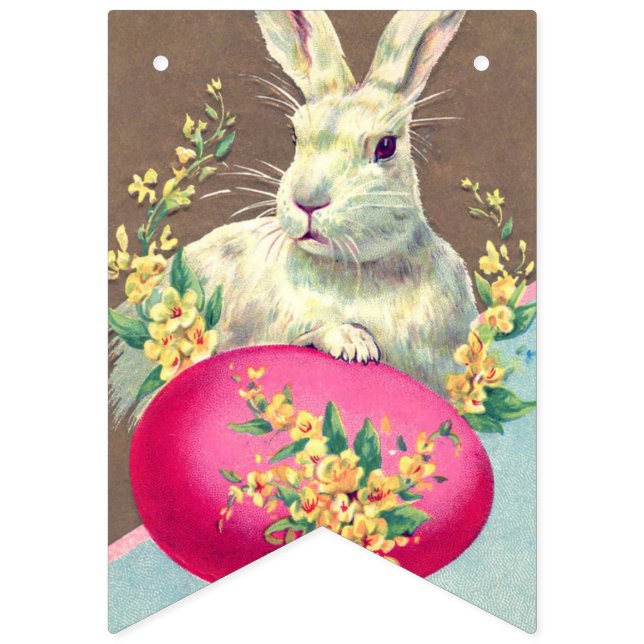 BANDEIRINHA PÁSCOAS DE BUNDÃO PARA DECORAÇÃO (Sexta Bandeira)