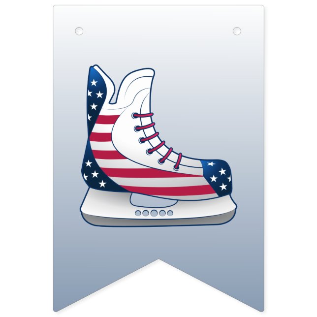 Bandeirinha Patins de Hóquei dos EUA (Primeira Bandeira)