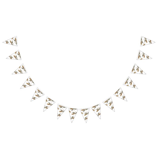 Bandeirinha pattern-dragonfly-background (Todos)