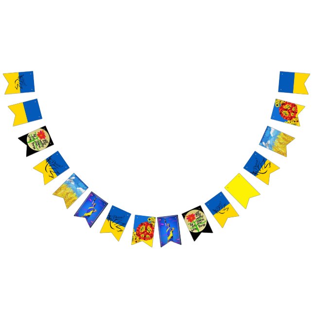 Bandeirinha PAZ Ucraniana (Todos)