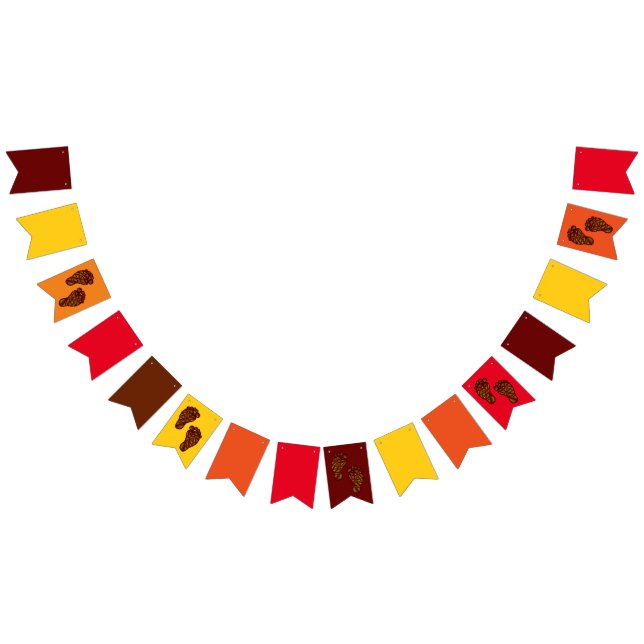 Bandeirinha Pegadas de Bebê (Todos)