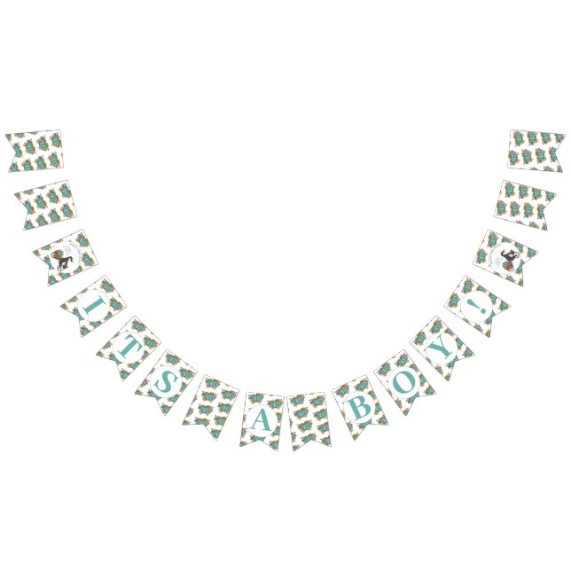 Bandeirinha Pequena abóbora É um Chá de fraldas (Todos)