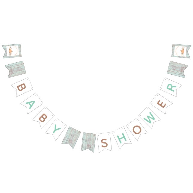 Bandeirinha Pequeno Chá de fraldas Russo de Abóbora (Todos)