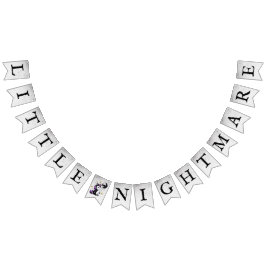 Bandeirinha Pequeno Chá de fraldas Unicorn