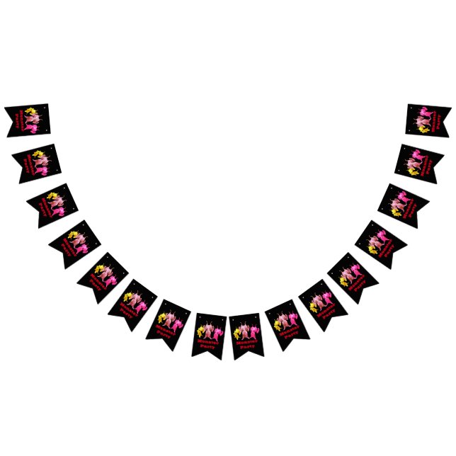 Bandeirinha Pequenos marcianos, personalizados para crianças. (Todos)