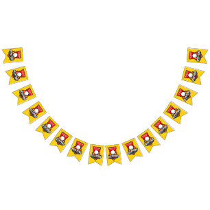 Bandeirinha Personalize Este Logotipo De Pong Da Cerveja