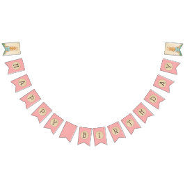 Bandeirinha Peter Rabbit | Primeiro aniversário da menina