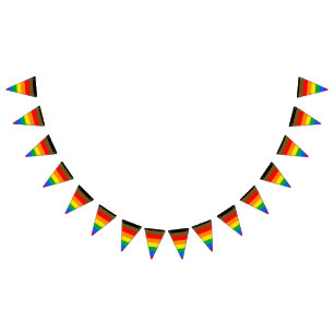 Bandeirinha Philly Rainbow Pride Flag