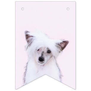 Bandeirinha Pintura em pó chinesa - Arte canina