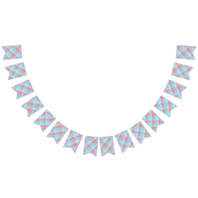 Bandeirinha Pop do foguete, Xadrez pequena (Todos)