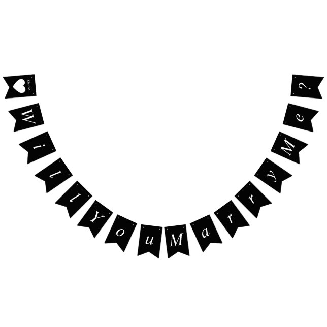 Bandeirinha Proposta Gótica Em Casa, Personalidade Você Me Cas (Todos)