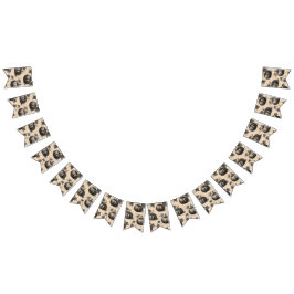 Bandeirinha Pumpkins Clássico do Halloween