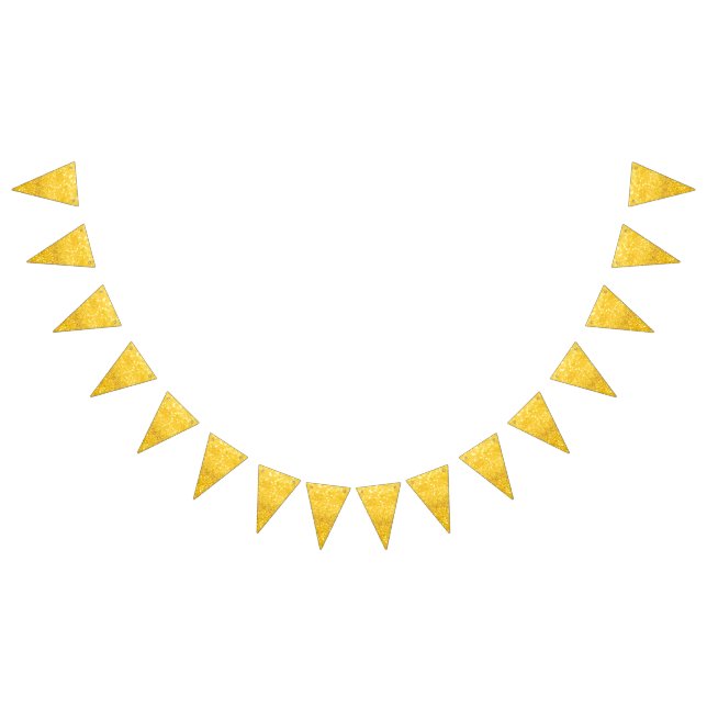 Bandeirinha PURE DOURADO Sparkles Patterno + texto/foto (Todos)
