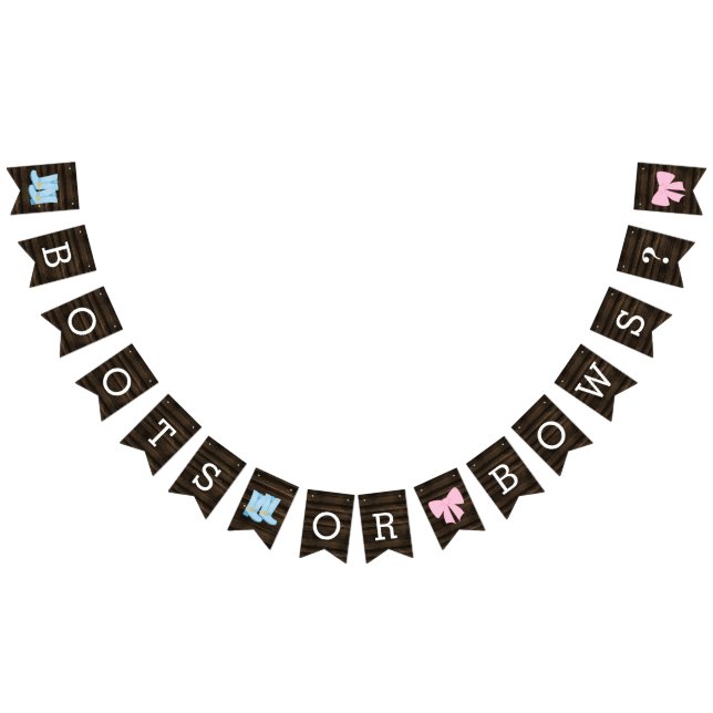 Bandeirinha Raízes Rásticas ou Arcos Gênero Revelar Chá de fra (Todos)