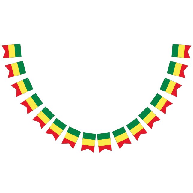 Bandeirinha Rastafari Rasta Reggae Livity Jamaica Jah Roots (Todos)