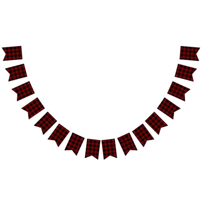 Bandeirinha Red Plaid (Todos)