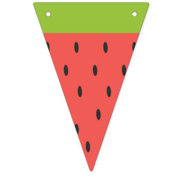 Bandeirinha Refrescando Melancia de Verão.