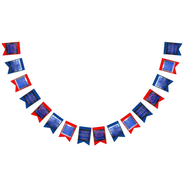 Bandeirinha Removendo a faixa de Bunting da Escritura da Besta (Todos)