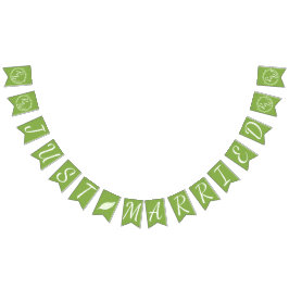 Bandeirinha Rustic Greenery | Recem casados de Vinha de Casame