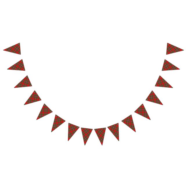 Bandeirinha Scottish Clan Drummond Tartan (Todos)