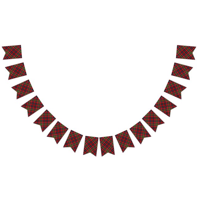 Bandeirinha Scottish Clan Innes Tartan (Todos)