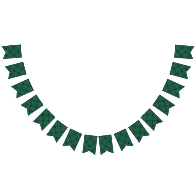 Bandeirinha Scottish Clan Kennedy Tartan (Todos)