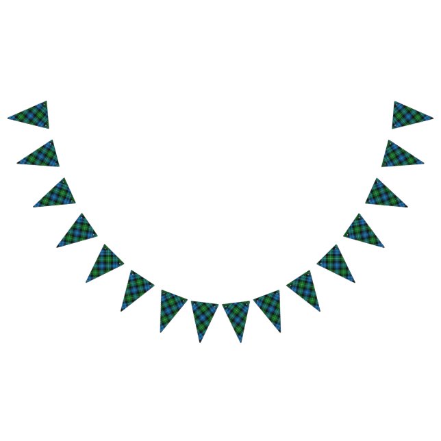 Bandeirinha Scottish Clan Lamont Tartan (Todos)