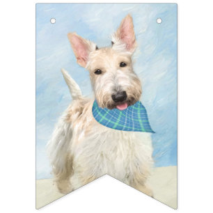 Bandeirinha Scottish Terrier Wheaten Dog Painting