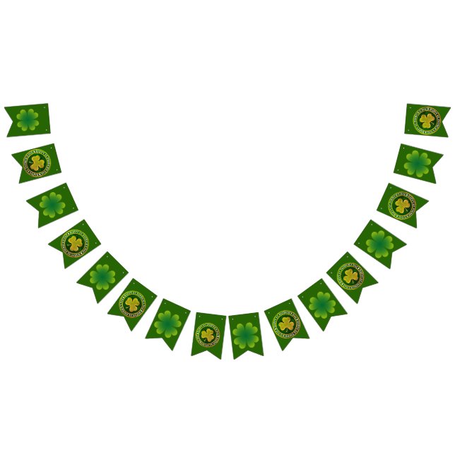 Bandeirinha Selo de Dia de São Patrício (Todos)