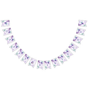 Bandeirinha Sereia sob a festa de aniversário do mar