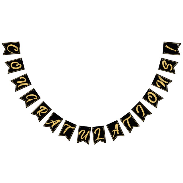 Bandeirinha Sinalizador de Bunting de festa de formatura (Todos)