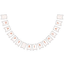 Sinalizador de Bunting Pontos de Aquarela de Confe