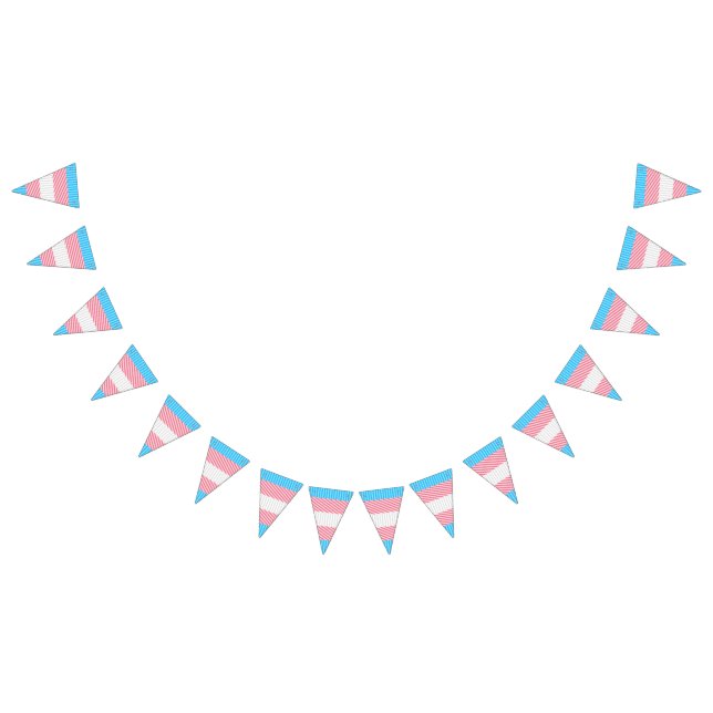 Bandeirinha Sinalizador do Abstrato Transgender Pride Stripe F (Todos)