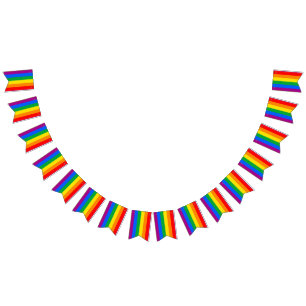 Bandeirinha Sinalizador do Orgulho Arco-Íris LGBTQ+