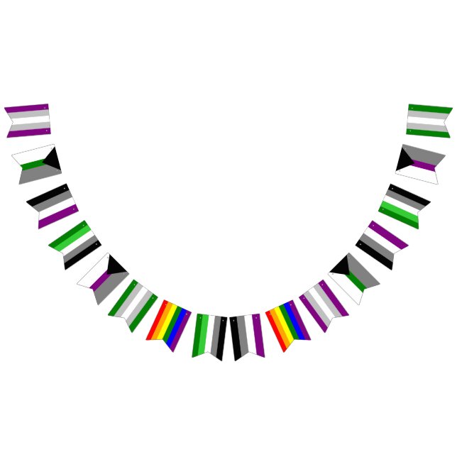 Bandeirinha Sinalizadores Ace/Aro Bunting (Todos)