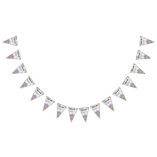 Bandeirinha Sinalizadores de Banner de Bunting de Celebração P