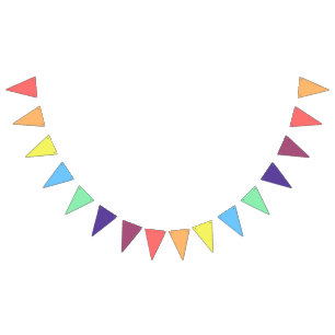 Bandeirinha Sinalizadores de Banner de Bunting de Partido de T