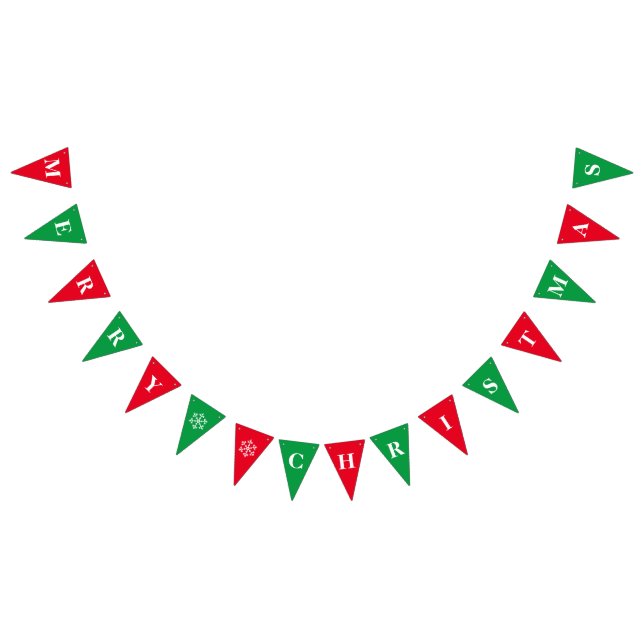 Bandeirinha Sinalizadores de Banner de Natal (Todos)