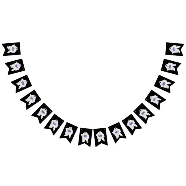 Bandeirinha Sinalizadores de Banner do Halloween Ghosts (Todos)