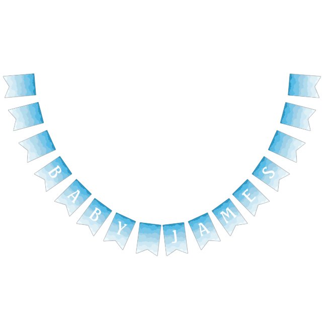 Bandeirinha Sinalizadores de Bunting do Chá de fraldas de Nuve (Todos)