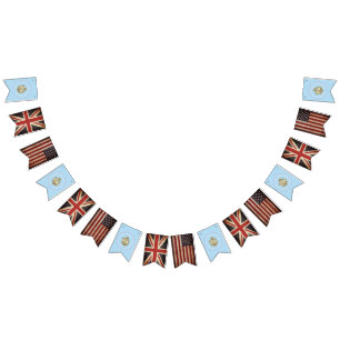 Bandeirinha Sinalizadores de Bunting do Partido da Royal Weddi