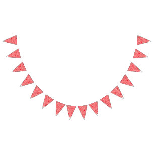 Bandeirinha Sinalizadores de Bunting Personalizados   Aniversá