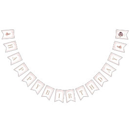 Bandeirinha Some Bunny Happy Birthday