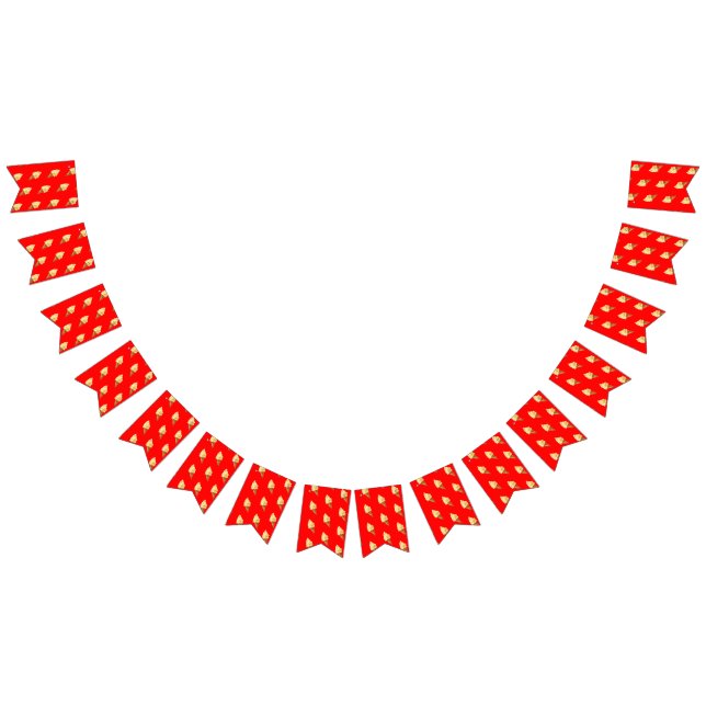 Bandeirinha Sorvete Vermelho vibrante (Todos)