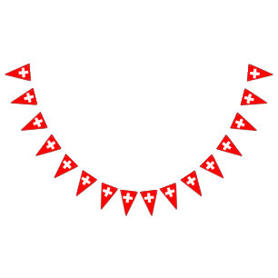 Bandeirinha Suiça Flag Schweiz Suíça