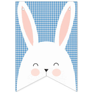 Bandeirinha Super Kawaii Cute Easter Bunny.
