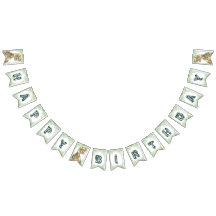 T-Rex Dinossauro Selva Feliz Aniversário