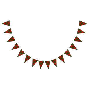 Bandeirinha Tartan escocês de Cameron do clã