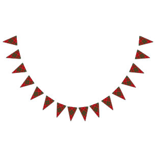 Bandeirinha Tartan escocês de Grant do clã